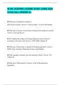1B MA HOISTING LICENSE STUDY GUIDE 2026 EXAM Q&A GRADED A&plus;