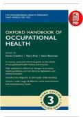 Oxford Handbook of Occupational Health &lpar;3rd Edition&comma; 2019&rpar; &ndash; PDF &ndash; Sadhra