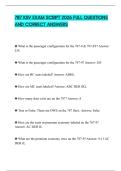 787 KSV EXAM SCRIPT 2026 FULL QUESTIONS AND CORRECT ANSWERS