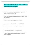 787 KSV EXAMINATION TEST 2026 COMPLETE QUESTIONS AND ANSWERS