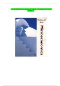 Microeconomics McConnell Brue Updated Version&vert; Practice Exam Questions 100&percnt; Veri&filig;ed Answers&vert; Graded A&plus;