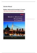 Modern Advanced Accounting In Canada&comma; 10th Edition Solution Manual By Darrell Herauf&comma; Chima Mbagwu&comma; Verified Chapters 1 - 12&comma; Complete Newest Version