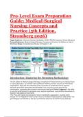 Medical-Surgical Nursing&colon; Concepts & Practice &lpar;Stromberg 5th Ed&comma; 2026&rpar; &ndash; Pro-Level Exam Prep &vert; Includes Formulas&comma; NGN Case Studies & "Trap Alerts"