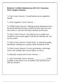 Relativity Certified Administrator &lpar;RCA&rpar; 8&period;1 Questions With Complete Solutions