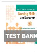 TEST BANK FOR Timby's Fundamental Nursing Skills and Concepts 12th Edition by Loretta A Donnelly-Moreno  ISBN&colon;978-1975141769  COMPLETE GUIDE ALL CHAPTERS COVERED 100&percnt; VERIFIED A&plus; GRADE ASSURED&excl;&excl;&excl;&excl;&excl;NEW LATEST UPDATE&excl;&excl;&excl;&excl;&excl;
