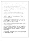 MSN 611 Final Exam Questions With Complete Solutions