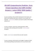 RN VATI Comprehensive Predictor  Form  B Exam Questions And 100&percnt; Verified  Answers &vert; Latest 2025&sol; 2026 Update &vert;  Graded A&plus;
