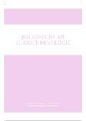 Samenvatting Jeugdrecht & Jeugdcriminologie 25-26&colon; lessen &plus; extra notities &plus; examenvragen