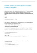 AIRLAW - CAAP CPL EXAM QUESTIONS WITH CORRECT ANSWERS 