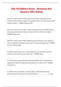 COL-103 Midterm Exam  Questions And Answers 100&percnt; Solved 