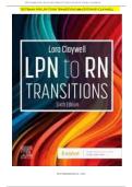 LPN to RN Transitions &ndash; 6th Edition &lpar;Claywell&rpar; &ndash; Complete Test Bank with Verified Questions and Answers