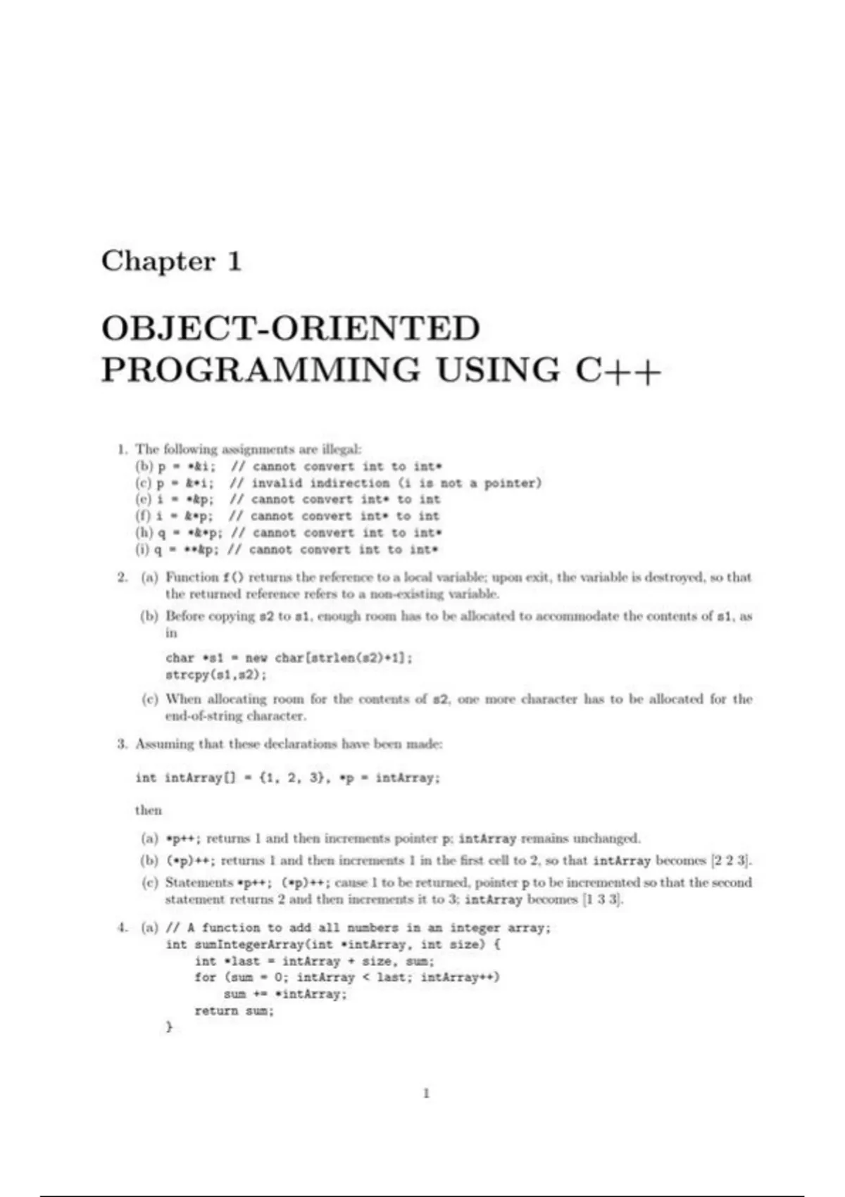 Summary solutions manual, textbook answers: Data Structures and ...