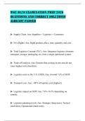 WGU D470 EXAMINATION PREP 2026 QUESTIONS AND CORRECT SOLUTIONS ALREADY PASSED