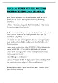 WGU D439 REVIEW SET FULL SOLUTION SOLVED QUESTIONS 2026 GRADED A&plus;&period;