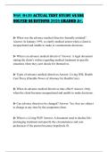 WGU D439 ACTUAL TEST STUDY GUIDE SOLVED QUESTIONS 2026 GRADED A&plus;&period;
