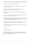 MGT 301- EXAM 1 UNIVERSITY OF DAYTON &vert; 126 QUESTIONS AND ANSWERS &vert; 100&percnt; CORRECT