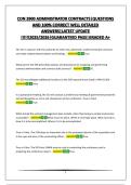 CON 3900 ADMINISTRATOR CONTRACTS&vert;QUESTIONS AND 100&percnt; CORRECT WELL DETAILED ANSWERS&vert;LATEST UPDATE &excl;&excl;&excl;&excl;&excl;&excl;2025&sol;2026&vert;GUARANTEED PASS&vert;GRADED A&plus;