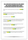 FAC-C EXAM PREP&vert;QUESTIONS AND 100&percnt; CORRECT WELL DETAILED ANSWERS&vert;LATEST UPDATE &excl;&excl;&excl;&excl;&excl;&excl;2025&sol;2026&vert;GUARANTEED PASS&vert;GRADED A&plus;