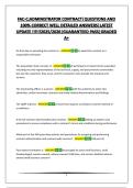 FAC-C&semi;ADMINISTRATOR CONTRACT&vert;QUESTIONS AND 100&percnt; CORRECT WELL DETAILED ANSWERS&vert;LATEST UPDATE &excl;&excl;&excl;&excl;&excl;&excl;2025&sol;2026&vert;GUARANTEED PASS&vert;GRADED A&plus;