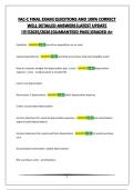 FAC-C FINAL EXAM&vert;QUESTIONS AND 100&percnt; CORRECT WELL DETAILED ANSWERS&vert;LATEST UPDATE &excl;&excl;&excl;&excl;&excl;&excl;2025&sol;2026&vert;GUARANTEED PASS&vert;GRADED A&plus;