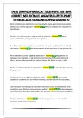 FAC-C CERTIFICATION EXAM &vert;QUESTIONS AND 100&percnt; CORRECT WELL DETAILED ANSWERS&vert;LATEST UPDATE &excl;&excl;&excl;&excl;&excl;&excl;2025&sol;2026&vert;GUARANTEED PASS&vert;GRADED A&plus;