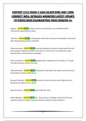 HISTORY 2112 EXAM 2 UGA&vert;QUESTIONS AND 100&percnt; CORRECT WELL DETAILED ANSWERS&vert;LATEST UPDATE &excl;&excl;&excl;&excl;&excl;&excl;2025&sol;2026&vert;GUARANTEED PASS&vert;GRADED A&plus;