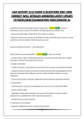 UGA HISTORY 2112 EXAM 2&vert;QUESTIONS AND 100&percnt; CORRECT WELL DETAILED ANSWERS&vert;LATEST UPDATE &excl;&excl;&excl;&excl;&excl;&excl;2025&sol;2026&vert;GUARANTEED PASS&vert;GRADED A&plus;