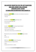 UGA HISTORY EXEMPTION TEST PRE 1877&vert;QUESTIONS AND 100&percnt; CORRECT WELL DETAILED ANSWERS&vert;LATEST UPDATE &excl;&excl;&excl;&excl;&excl;&excl;2025&sol;2026&vert;GUARANTEED PASS&vert;GRADED A&plus;