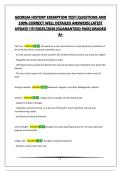 GEORGIA HISTORY EXEMPTION TEST&vert;QUESTIONS AND 100&percnt; CORRECT WELL DETAILED ANSWERS&vert;LATEST UPDATE &excl;&excl;&excl;&excl;&excl;&excl;2025&sol;2026&vert;GUARANTEED PASS&vert;GRADED A&plus;