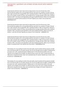TOM 3020 TEST 2 &vert; QUESTIONS AND ANSWERS &vert; 2025&sol;2026 UPDATE &vert; WITH COMPLETE SOLUTION