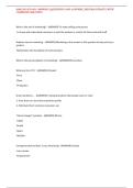 MAR 3023 EXAM 1- HOPKINS &vert; QUESTIONS AND ANSWERS &vert; 2025&sol;2026 UPDATE &vert; WITH COMPLETE SOLUTION