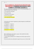 NCCT SURGICAL TECH EXAM UPDATED 2025&ndash;2026 EDITION &vert; VERIFIED QUESTIONS & 100&percnt; CORRECT ANSWERS &vert; GRADED A&plus;