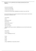 NDE TEST 1 &vert; ACTUAL QUESTIONS AND ANSWERS &vert; 2025&sol;2026 UPDATE &vert; 100&percnt; CORRECT&excl;&excl;