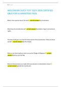 WISCONSIN CIVICS TEST 2025-2026 CERTIFIED Q&A FOR GUARANTEED PASS 