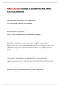 QKA 2 Exam - Course 1 Questions And 100&percnt; Correct Answers