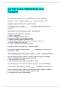 Bio 255 exam 2 Questions and Answers