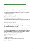 CS 6515 Exam 2 Questions with Correct Answers Latest Update 2025&sol;2026
