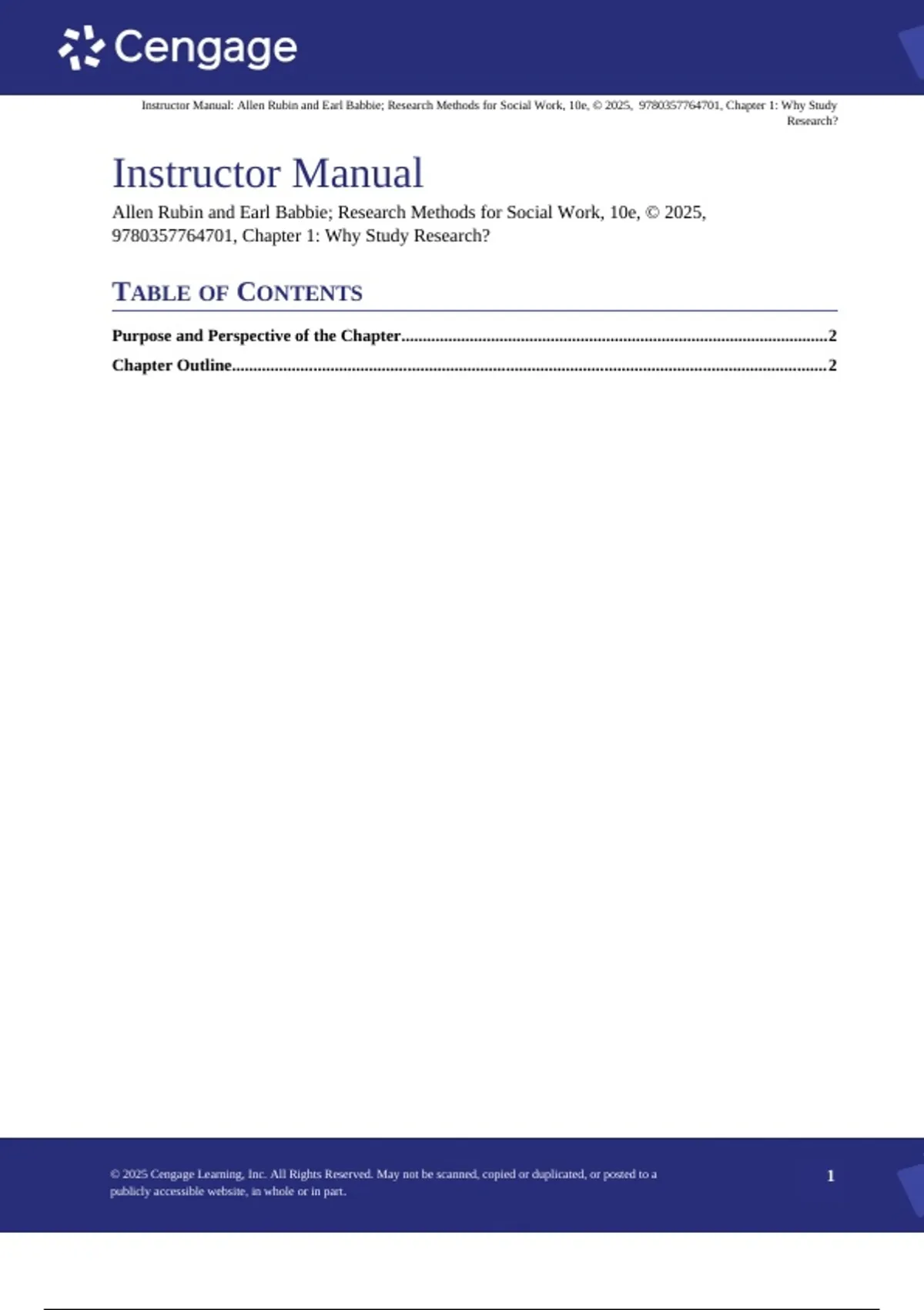 Summary solutions manual, textbook answers: Empowerment Series Research ...