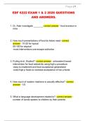 EDF 6222 EXAM 1 & 2 2026 QUESTIONS  AND ANSWERS&period;