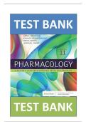 Test Bank for Pharmacology&colon; A Patient-Centered Nursing Process Approach 11th Edition by Linda E&period; McCuistion &vert;ISBN&colon; 9780323793155&vert; Guide A&plus;
