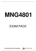 MNG4801 EXAM PACK 2026