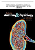Exploring Anatomy & Physiology in the Laboratory &lpar;4th Edition&rpar; &ndash; Erin Amerman &ndash; Complete Test Bank with Questions and Answers