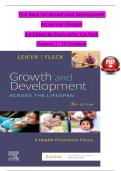 Growth and Development Across the Lifespan&colon; A Health Promotion Focus &lpar;3rd Edition&rpar; &ndash; Complete Test Bank Chapters 1&ndash;16 by Leifer & Fleck