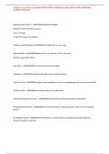 UF HSA 3111 FINAL EXAM REVIEW WITH COMPLETE SOLUTIONS 100&percnt; VERIFIED LATEST UPDATE&excl;&excl;