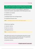 NEU 402 Exam2 Questions and Correct  Answers&sol; Latest Update &sol; Already Graded 
