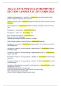 AQA Physics Paper 3&colon; Astrophysics Section - Topics&comma; Questions & Tips Full Revision Guide&comma;