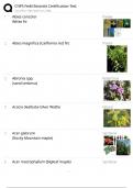 CNPS Field Botanist Certification Test &sol; Score 100&percnt; &sol; New 2025 Update &sol; California Plant Identification Study Guide