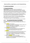 Organisatie van de hulpverlening samenvatting 