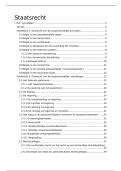Basisprincipes Staatsrecht samenvatting cursus p1-100