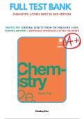 Test Bank For Chemistry&colon; Atoms First 2nd Edition By Edward J&period; Neth&comma; Paul Flowers&comma; Klaus Theopold&comma; Richard Langley&comma; William R&period; Robinson All Chapters 1-21